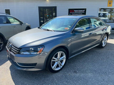 2014 Volkswagen Passat for sale at Skelton's Foreign Auto LLC in West Bath ME