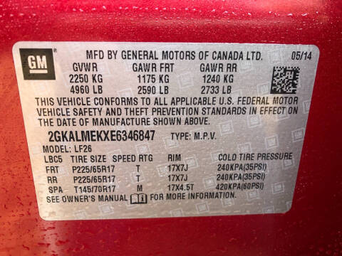 2014 GMC Terrain SLE-1