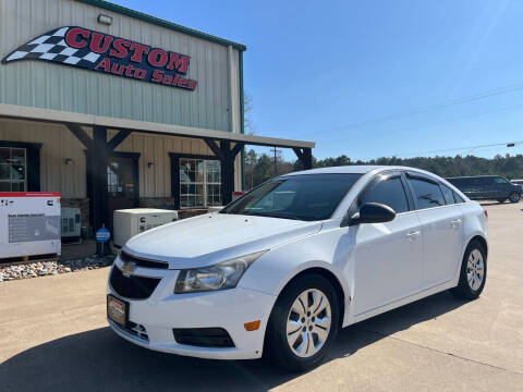 2012 Chevrolet Cruze for sale at Custom Auto Sales - AUTOS in Longview TX