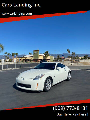 2005 Nissan 350Z for sale at Cars Landing Inc. in Colton CA