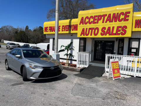 2016 Toyota Camry for sale at Acceptance Auto Sales in Lithia Springs GA