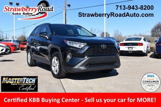 2021 Toyota RAV4 for sale at Strawberry Road Auto Sales in Pasadena TX