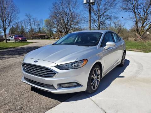 2017 Ford Fusion for sale at COOP'S AFFORDABLE AUTOS LLC in Otsego MI
