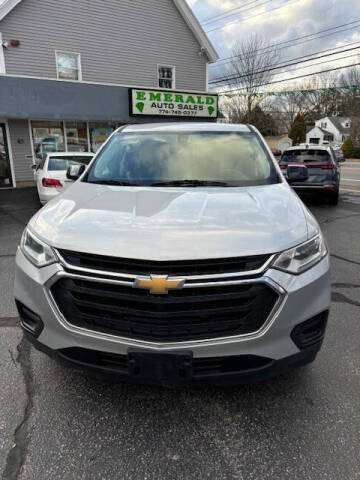 2019 Chevrolet Traverse for sale at Emerald Auto Sales in Spencer MA