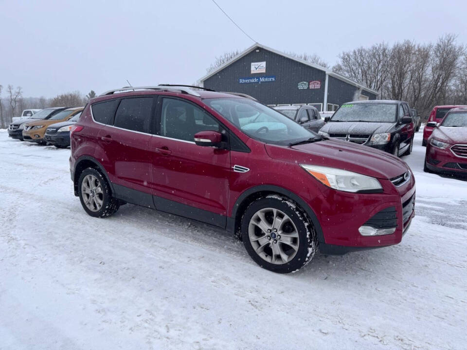 2014 Ford Escape for sale at Riverside Motors in Glenfield, NY