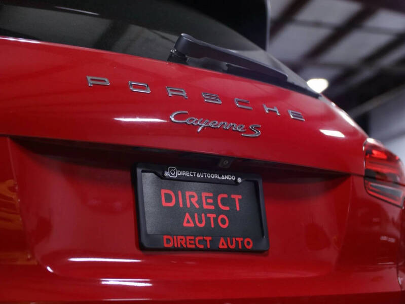 2018 Porsche Cayenne S