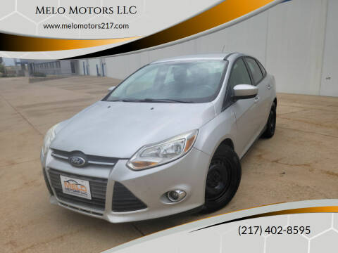2012 Ford Focus for sale at Melo Motors LLC in Springfield IL