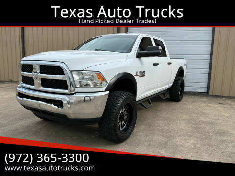 2018 RAM 2500 for sale at Texas Auto Trucks in Wylie TX