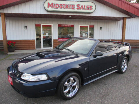 2001 Ford Mustang for sale at Midstate Sales in Foley MN