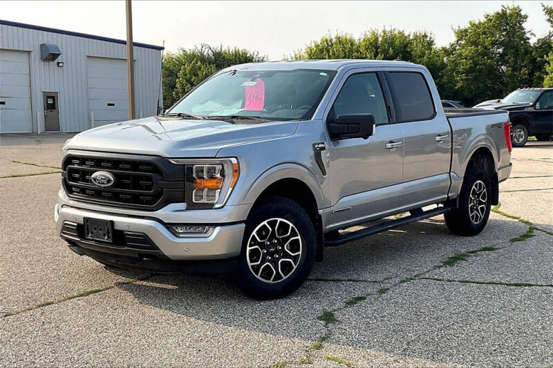 Used 2022 Ford F-150 XLT with VIN 1FTFW1ED4NFA49748 for sale in Montevideo, Minnesota
