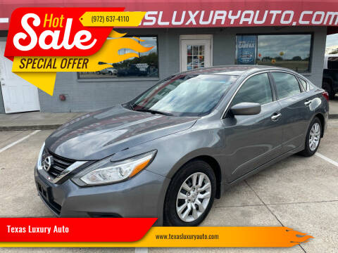 2018 Nissan Altima for sale at Texas Luxury Auto in Cedar Hill TX