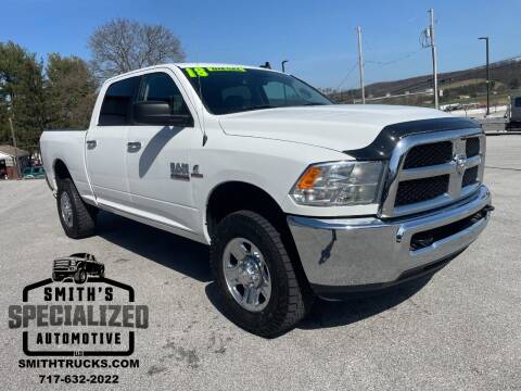 2018 RAM 2500 for sale at Smith's Specialized Automotive LLC in Hanover PA