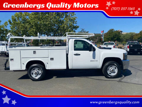 2013 Chevrolet Silverado 2500HD for sale at Greenbergs Quality Motors in Napa CA