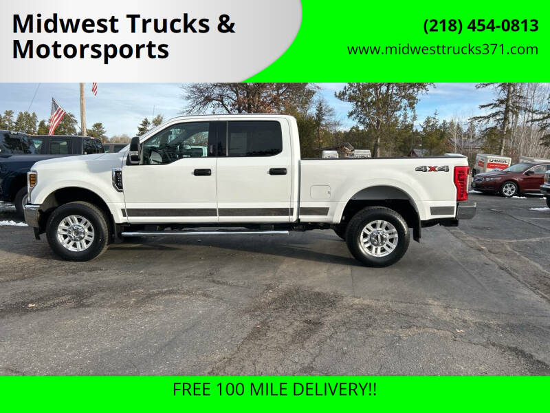 2018 Ford F-250 Super Duty for sale at Midwest Trucks & Motorsports in Merrifield MN