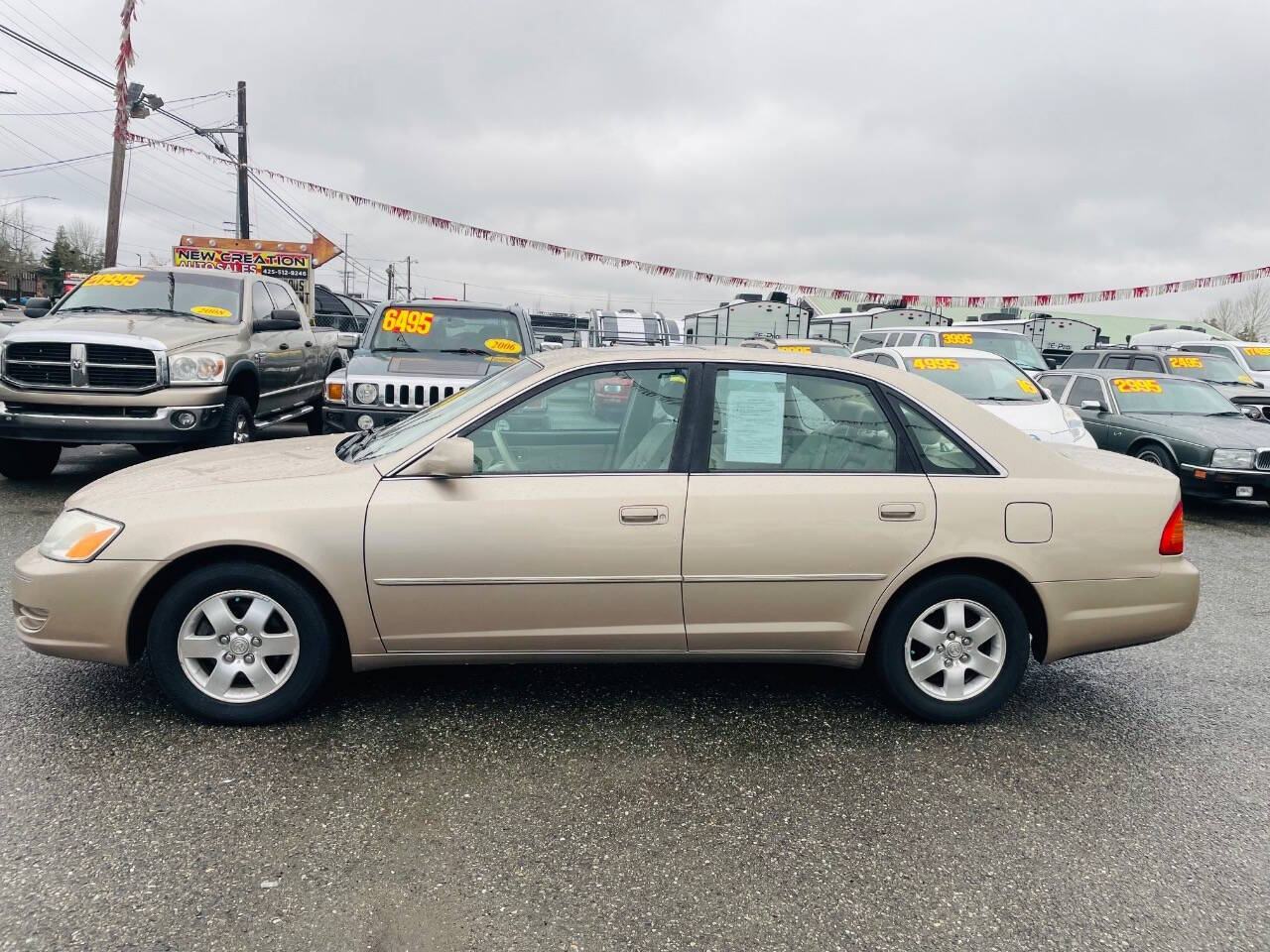 2002 Toyota Avalon for sale at New Creation Auto Sales in Everett, WA