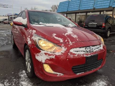 2012 Hyundai Accent for sale at GREAT DEALS ON WHEELS in Michigan City IN