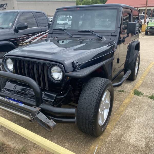 1998 Jeep Wrangler for sale at PITTMAN MOTOR CO in Lindale TX