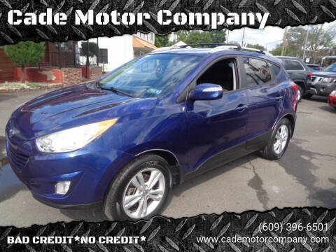 2013 Hyundai Tucson for sale at Cade Motor Company in Lawrenceville NJ