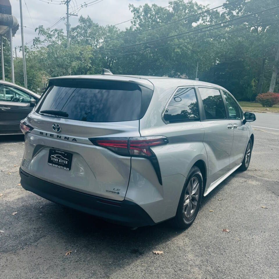 2021 Toyota Sienna for sale at Toms River Auto Sales in Lakewood, NJ