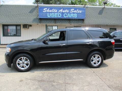 2013 Dodge Durango for sale at SHULTS AUTO SALES INC. in Crystal Lake IL