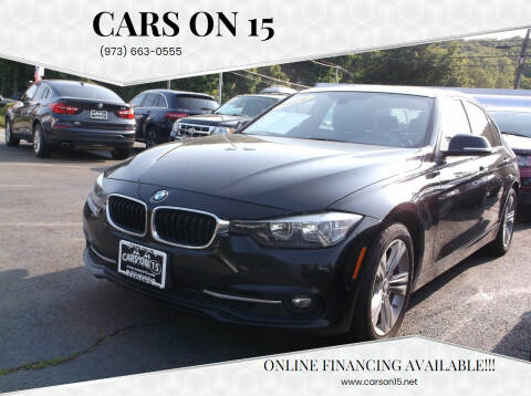 2016 BMW 3 Series for sale at Cars On 15 in Lake Hopatcong NJ