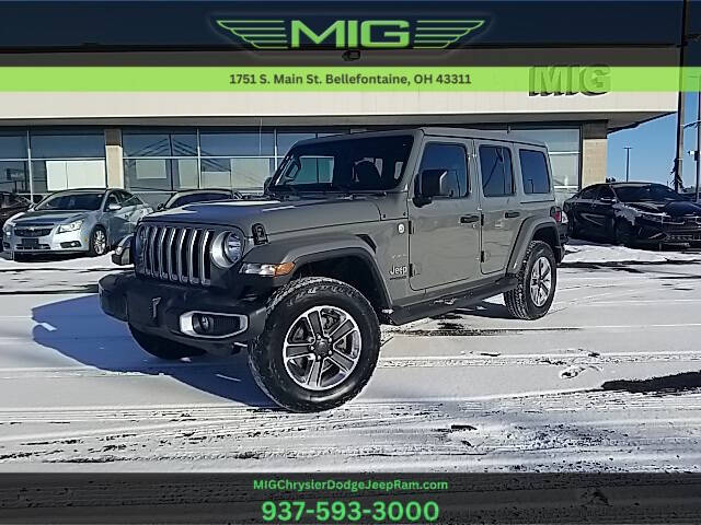 2021 Jeep Wrangler Unlimited for sale at MIG Chrysler Dodge Jeep Ram in Bellefontaine OH