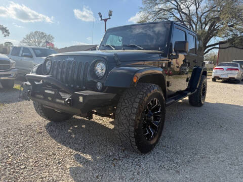 2017 Jeep Wrangler Unlimited for sale at CROWN AUTO in Spring TX