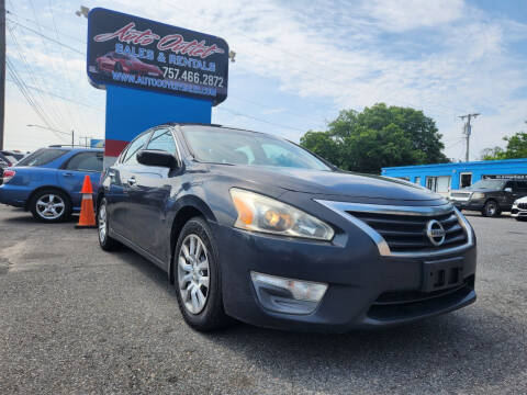 2013 Nissan Altima for sale at Auto Outlet Sales and Rentals in Norfolk VA