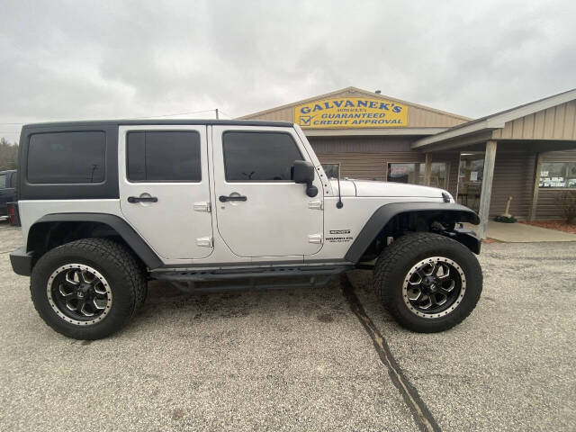 2012 Jeep Wrangler Unlimited for sale at Galvanek's in Cadillac, MI