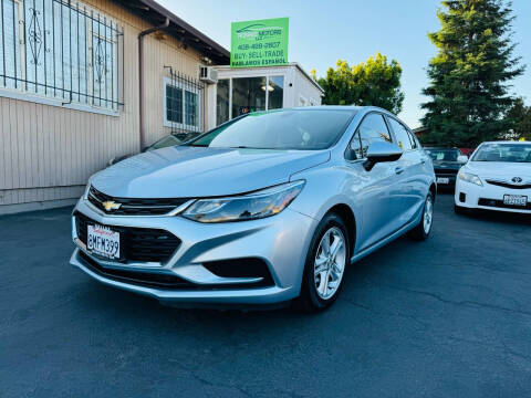 2018 Chevrolet Cruze for sale at Ronnie Motors LLC in San Jose CA