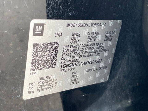 2019 Chevrolet Tahoe LT