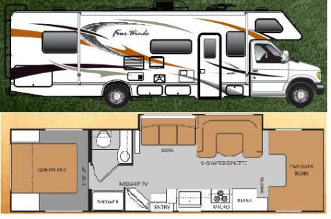 2011 Thor Motor Coach Four Winds 31K for sale at S & M WHEELESTATE SALES INC - Class C in Princeton NC