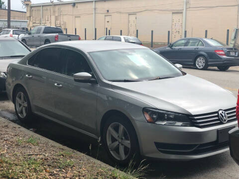 2013 Volkswagen Passat for sale at ATLANTIC MOTORS GP LLC in Houston TX