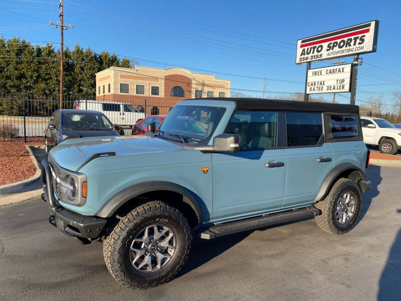 2021 Ford Bronco for sale at Auto Sports in Hickory NC