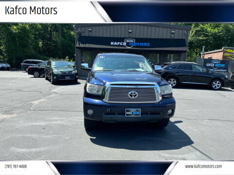 2012 Toyota Tundra for sale at Kafco Motors in Holbrook MA