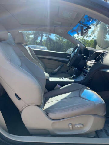 2009 Infiniti G37 Coupe Journey