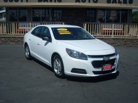 2015 Chevrolet Malibu for sale at Scott Davis Auto Sales in Turlock CA