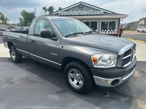 2008 Dodge Ram 1500 for sale at PETE'S AUTO SALES LLC - Middletown in Middletown OH