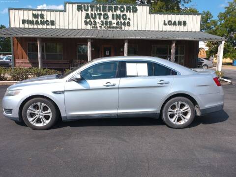 2014 Ford Taurus for sale at RUTHERFORD AUTO SALES in Fairfield TX