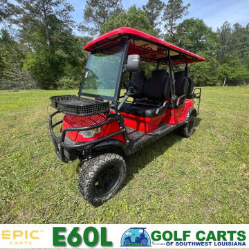 2023 EPIC E60L for sale at Wheelmart - Golf Carts in Leesville LA