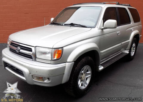 2000 Toyota 4Runner for sale at S.S. Motors LLC in Dallas GA