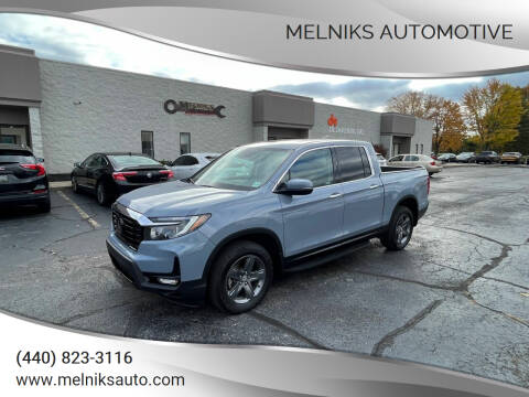 2022 Honda Ridgeline for sale at Melniks Automotive in Berea OH