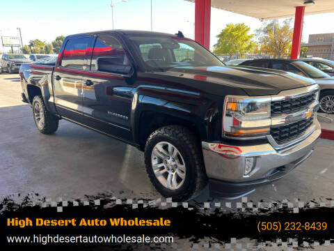 2018 Chevrolet Silverado 1500 for sale at High Desert Auto Wholesale in Albuquerque NM