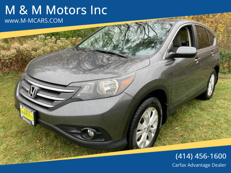 2014 Honda CR-V for sale at M & M Motors Inc in West Allis WI