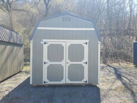  10X20 LOFTED BARN REPO UNIT PAINTED - CLASSIC for sale at Auto Energy - Timberline Barns in Lebanon VA