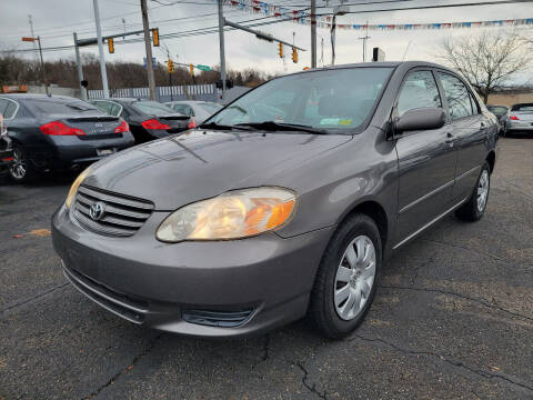 2004 Toyota Corolla for sale at Cedar Auto Group LLC in Akron OH