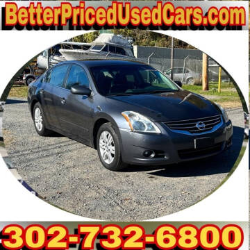 2012 Nissan Altima for sale at Better Priced Used Cars in Frankford DE