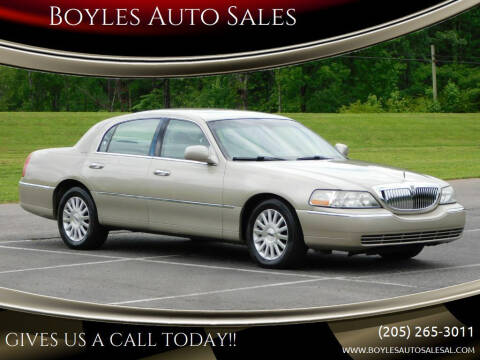 2004 Lincoln Town Car for sale at Boyles Auto Sales in Jasper AL