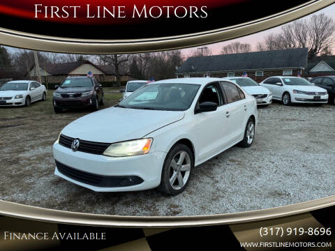 2012 Volkswagen Jetta for sale at First Line Motors in Jamestown IN