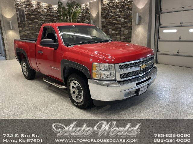 2012 Chevrolet Silverado 1500 for sale at Auto World Used Cars in Hays KS